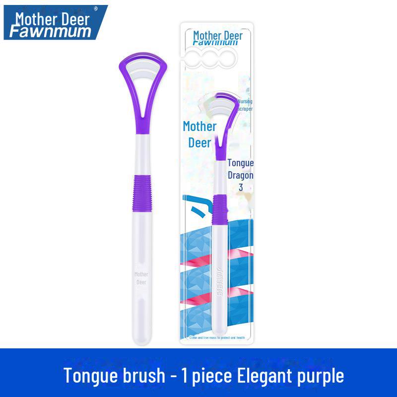 Deer Tongue Scraper & Cleaner for Oral Hygiene