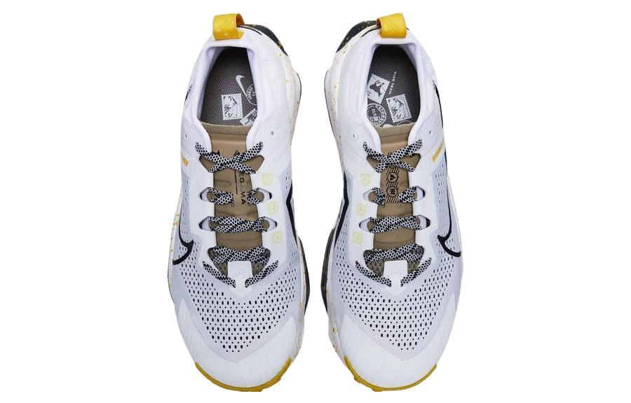 Nike ZoomX Zegama Bianco Nero Giallo Vivace DH0623-100