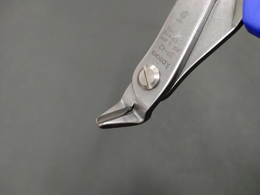 Three Peaks Giken Medium Stainless Steel Bent 3.peaks Nippers, 150mm, SP-42