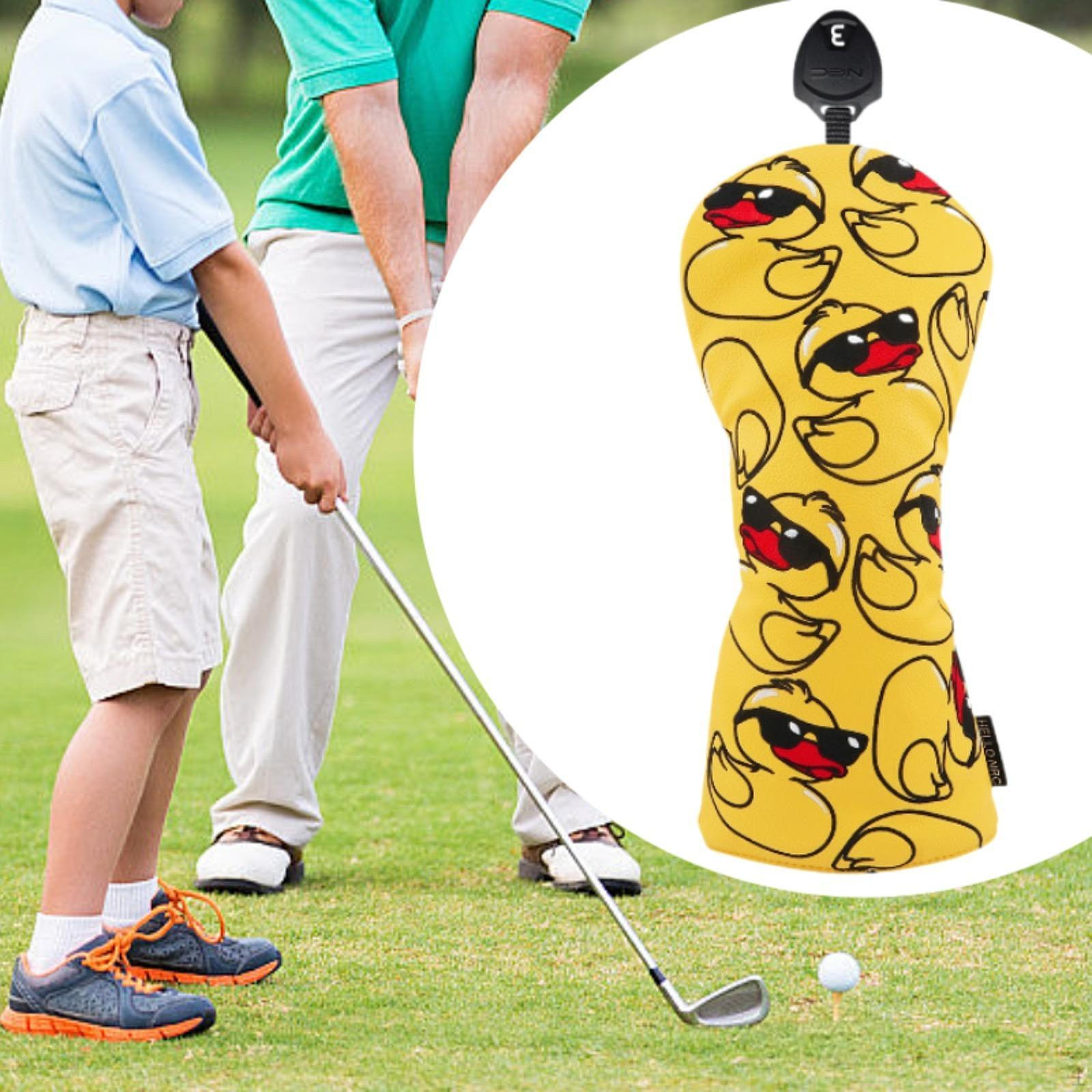 

Чехол для головы гольф-клюшки, защитный чехол для гольф-оборудования из искусственной кожи style B