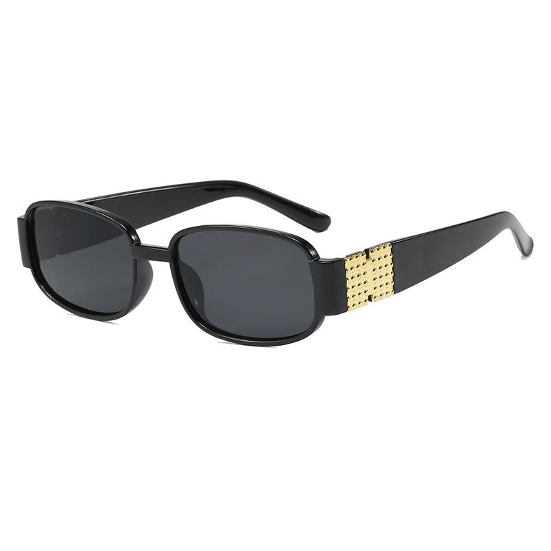 

Premium Feel Fashion Square Sunglasses Women Men Artistic Sense Colorful Trend Sun Glasses Shopping Travel Glasses C1