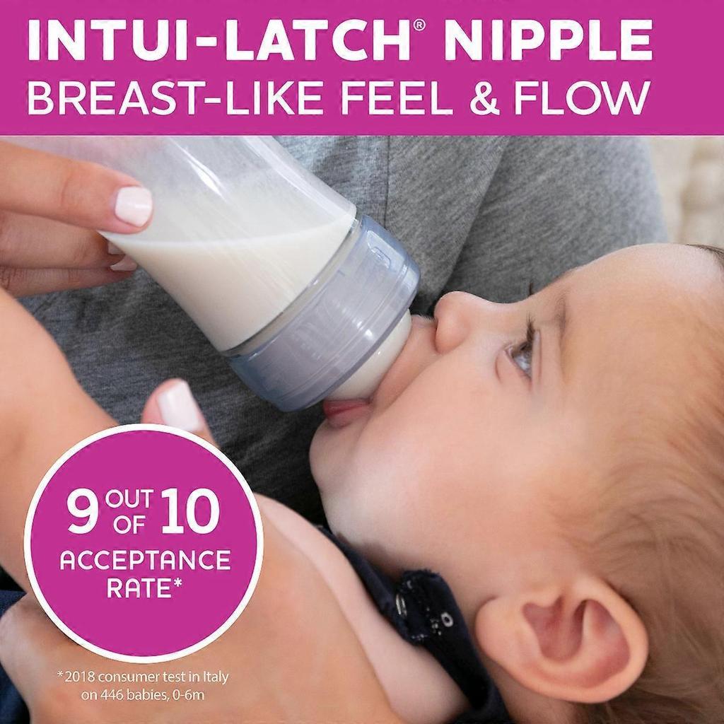 Chicco 2pk Duo Bottle Nipples Stage 2 Medium Flow - 3 Months+