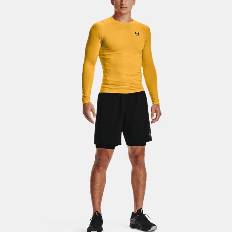 Under Armour Stretch Training Sports Casual Shorts Men Bottoms Black 1361596-001