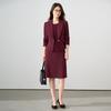Women's Office Wear Suit Jacket & Dress Set