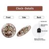 Large 12 Inch Round Wall Clock A Simple Upgrade with a Significant Positive Impact