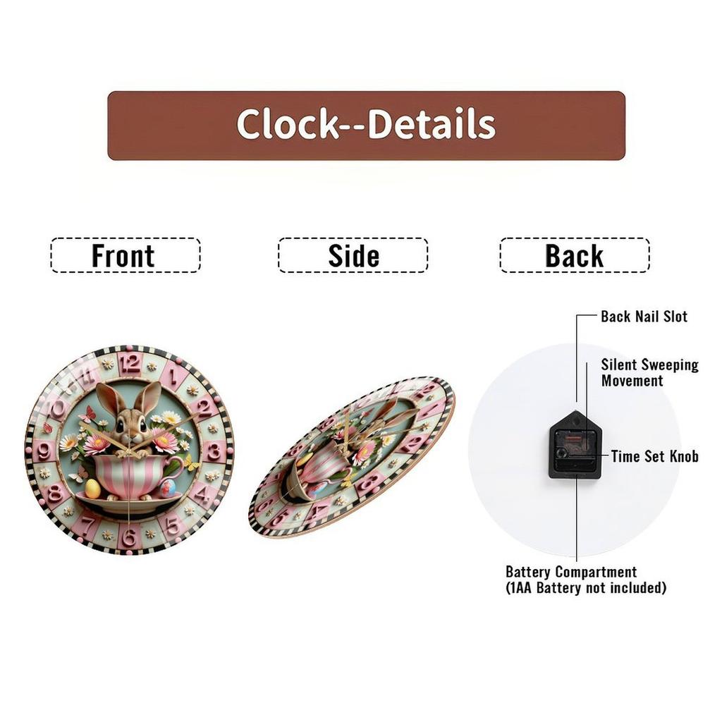 Large 12 Inch Round Wall Clock A Simple Upgrade with a Significant Positive Impact