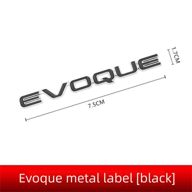 Modified Car Emblem Badge Sticker for Land Rover Range Rover Evoque Autobiography Rear Trunk XS2