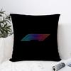 F1 Rennwagen Kissenbezug Sofa Dekoration Zuhause Doppelseitiger Druck Kurzer Plüsch Kissenbezug Überwurf-Kissenbezug Geschenke