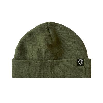EIGHTVOLUME Ev Basic Short Beanie (Khaki)