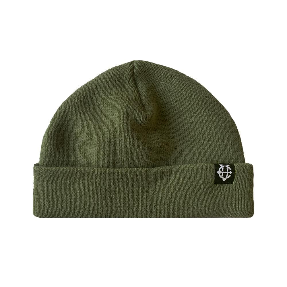 EIGHTVOLUME Ev Basic Short Beanie (Khaki)
