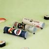 1 sztuka Spożywczy Formierz do Sushi Stożek Popychacz Papierowy Wiaderko Opakowanie Pudełko Papierowe Okrągłe Pudełko Popychające do Sushi Ze Słomką na Sos Akcesoria Bento