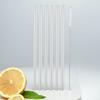 6Pcs Replacement Straw with Straw Cleaner Clear Straw Transparent Straw for Stanley 20/30/40oz Accessories