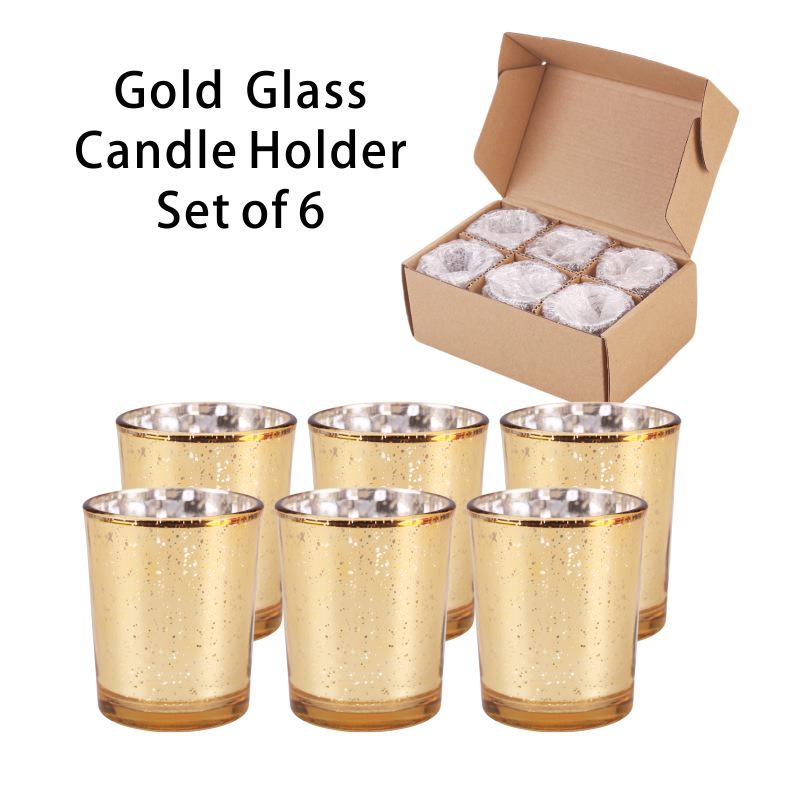 Starry Sky Christmas Glass Candlestick - Bestselling European & American Aroma Candle Cup