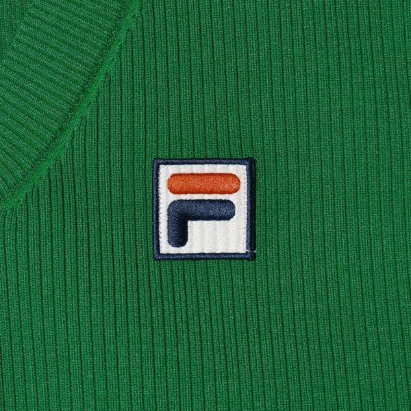 Fila V Neck Knit Vest Green fs2Vth2h91f Grn