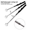 Telescopic Warm Up Golf Swing Trainer Telescopic Golf Club Golf Training Grip Correcting Gesturer Portable Training Aid