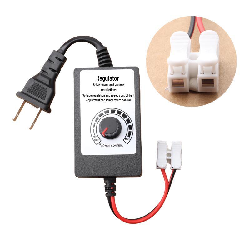 220V Stepless Fan & Motor Speed Controller for Grinders, Exhausts, & Ceiling Fans