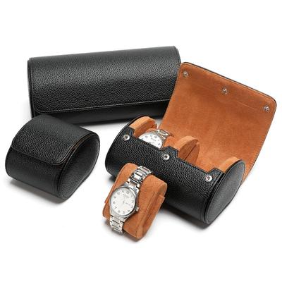 Leather Watch Storage Boxes Luxury Watches Protective Box Portable Watches Organizer Case Household Wrist Watch Display Cases