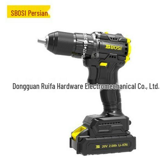 20V High-Power Persian Brushless Handheld Electric Drill with Rechargeable Lithium Battery for Wall Breaking and Multifunctional Household Use
