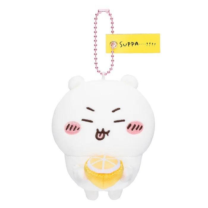 Chikawas Plush Toy Super Cute New Sour Lemon Series Pendant Cute Cartoon Hachiware Usagi Backpack Pendant Girl Gift