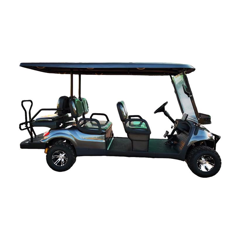 Fuel-Powered Off-Road Electric 6-Seater Golf Cart for Beach and Grassland