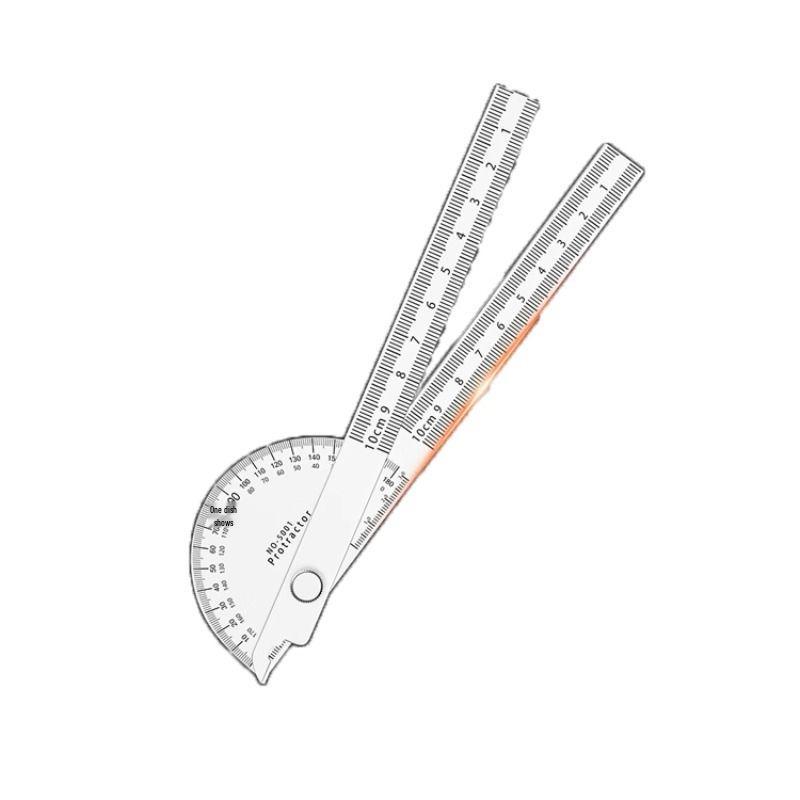 Multifunctional High-Precision Protractor: Angle, Square, Triangle, and Angle Gauge for Woodworking and Industrial Measurement.