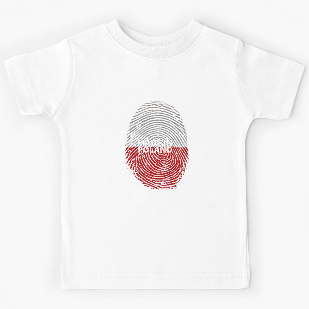 Fingerprint made in Poland Kids T-Shirt 110