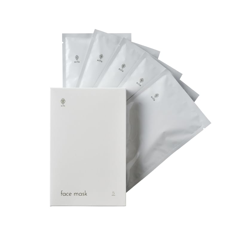 in nifu Face Masks Gentle on Made with Domestic UV Special Care for Sensitive Made in No Synthetic Gift for Women [Featured Magazines] After-Bath