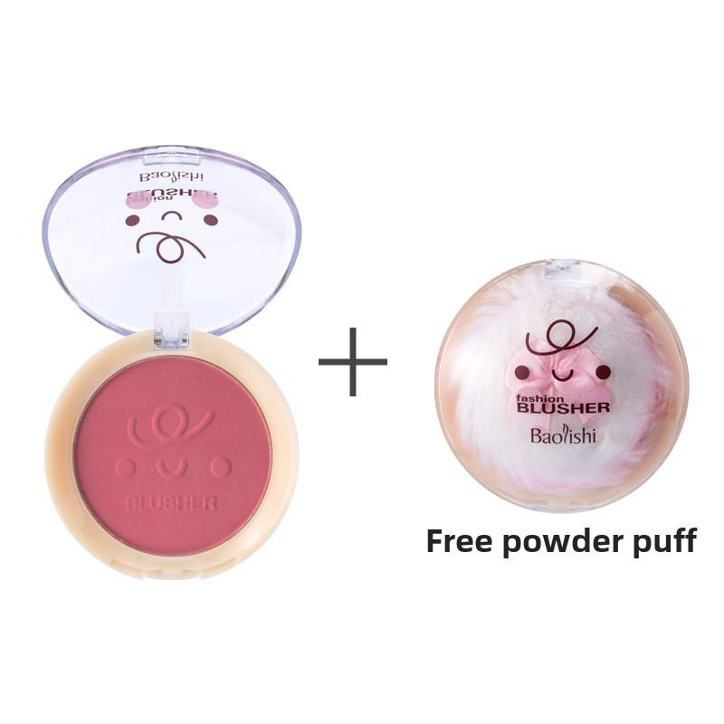 

Пьяные румяна Симпатичные рельефные персиково-оранжевые розовые матовые натуральные монохромные румяна Доступный студенческий макияж 8 #Cherry Love