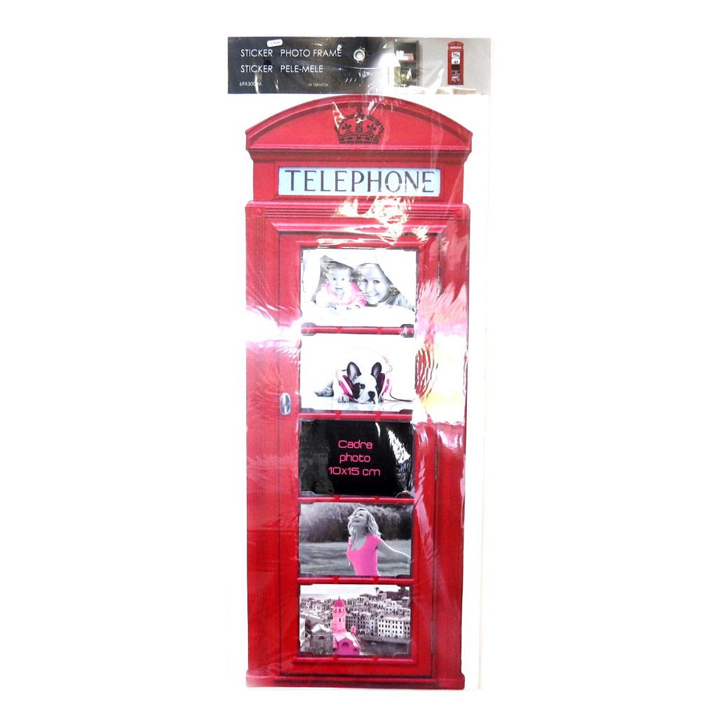 Les Trésors De Lily [L3134] - Jumble Sticker 'So British' Telephone Box