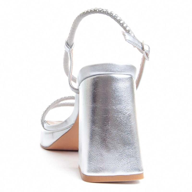 Sandalia De Tacón Para Mujer.  Montevita  Festsand5  88522