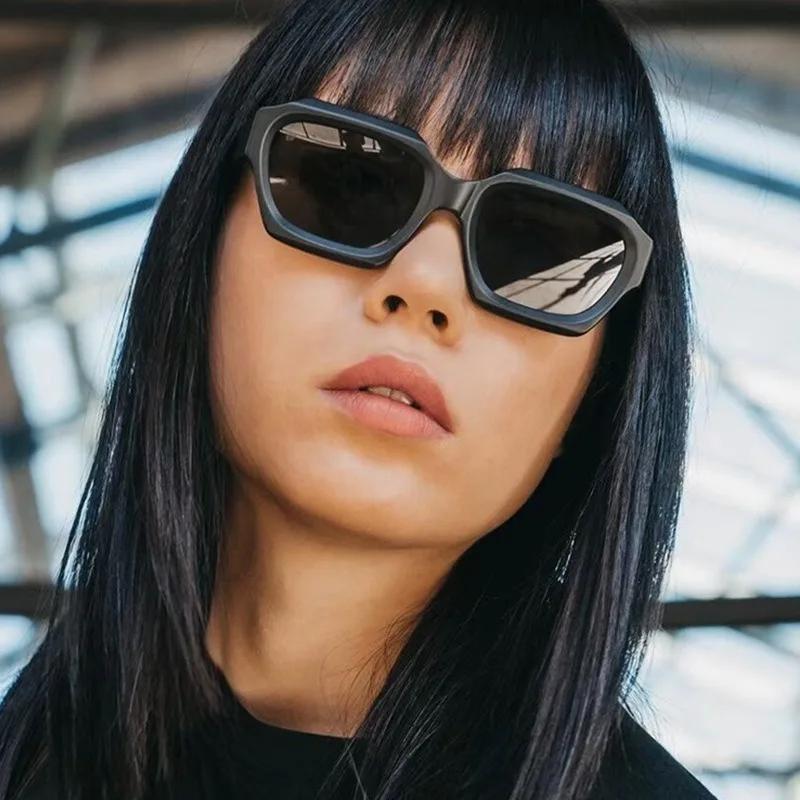 Fashion Square Sunglasses Men Women Small Rectangle Vintage Driving Shades UV400 Eyewear Stylish Sun Glasses