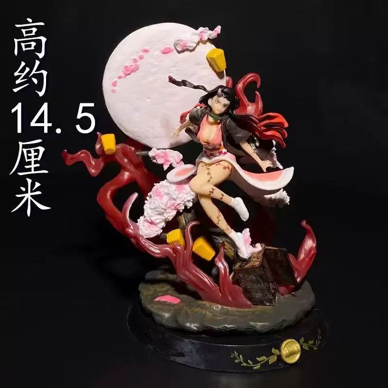 

Ghost Destroyer s Blade Rubik s Cube Bloodshed Gate Mi You Beans Super Large Figure Statue Beautiful Girl Doll Ornament Gift
