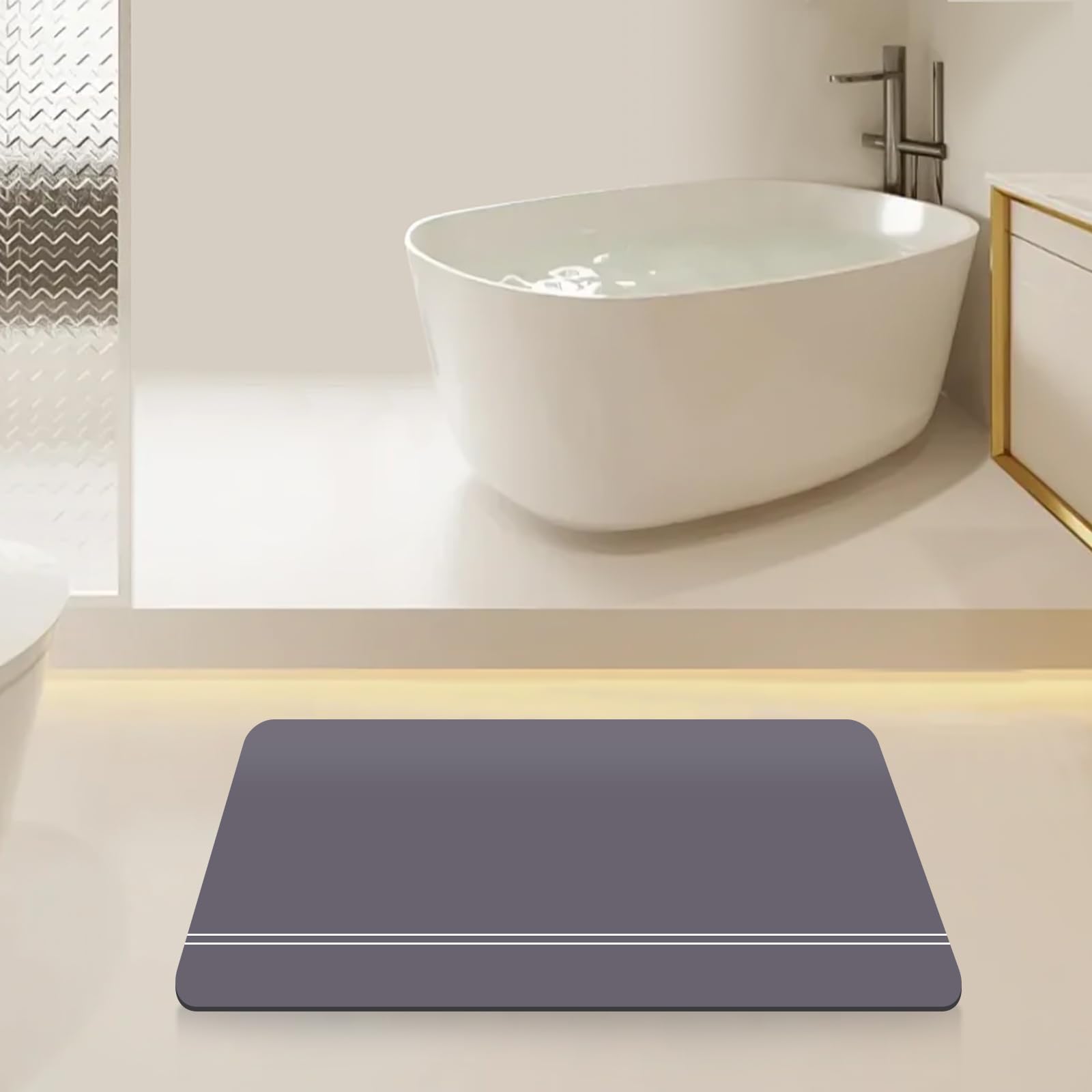 

Diatomaceous Earth Bath Bath Foot Wiping Instant Water Quick For Dressing Entryway [Stock Clearance] Mat, Soft, Mat, Mat, Absorption, Drying, серый