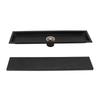 Rectangle Shower Drain Invisible Floor Drain Large Capacity Linear Floor Drain  Kitchen