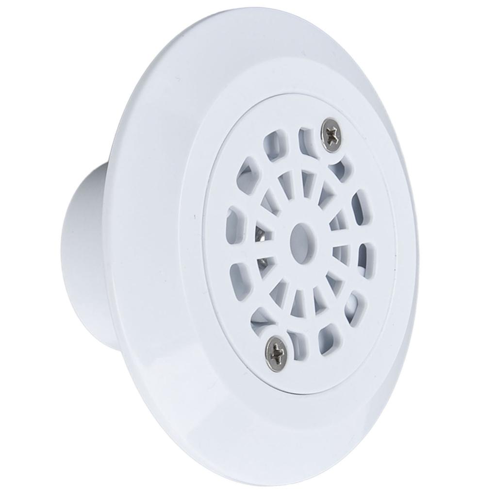 Plastic Pool Water Outlet White Floor Drain Water Inlet Draining Accessory for Swimming Pools Hot Springs Spas