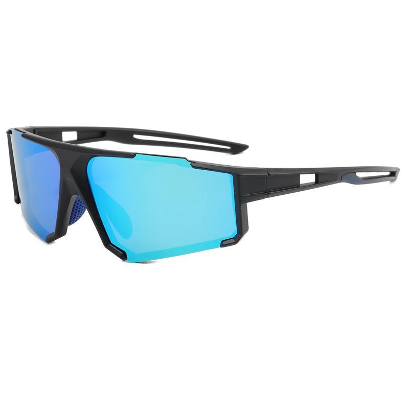 Men's Real-film Outdoor Sports Glasses Running Women's Fashion Color-changing Sunglasses