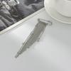 Ingemak Unique Design Irregular Star Tassel Pendant Brooches Women Vintage Sliver Color Metal Shirt Collar Lapel Pin Accessories