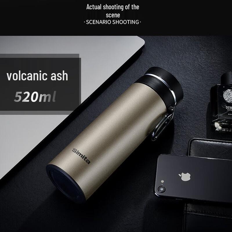 Simita Stainless Steel Insulated Tea Infuser Bottle