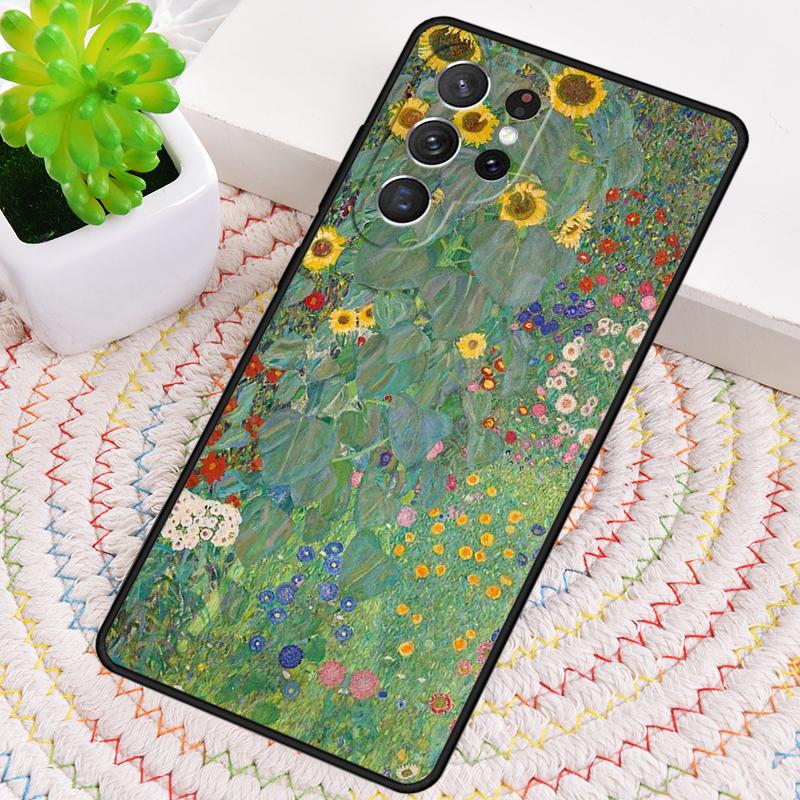 Kiss by Gustav Klimt Silicone Phone Case For Samsung Galaxy note 10 pro S26 S25 S24 S23 S22 S21 Plus S25Ultra Capa Cover