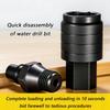 Quick Releases Adapter Quick Releases Connector For Water Drill Machine Anti Lock Reverse Thread Steel Construction
