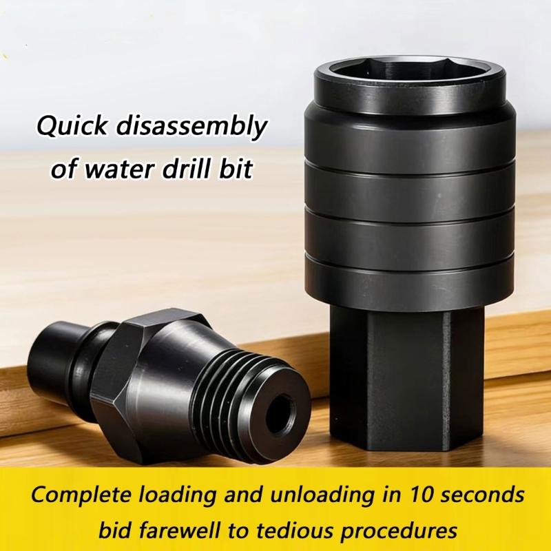 Quick Releases Adapter Quick Releases Connector For Water Drill Machine Anti Lock Reverse Thread Steel Construction