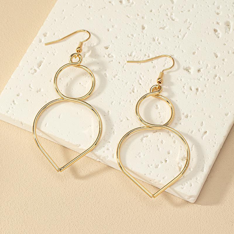 

Korean Style Infinity Symbol Stud Earrings for Women