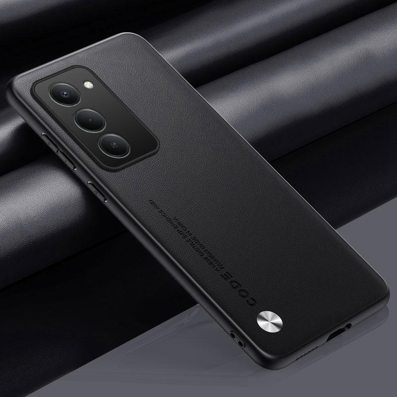 Luxury PU Leather Case For Xiaomi Redmi 15 4G Back Cover Silicone Shockproof Full Protection Phone Case For Redmi 15 5G Redmi15