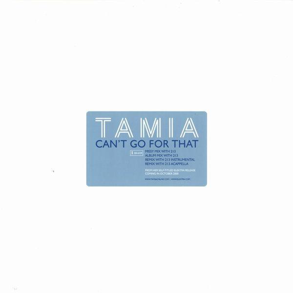 

12inch Record TAMIA Cant Go For That ED6239 Elektra 2000 US SoulFunk Used