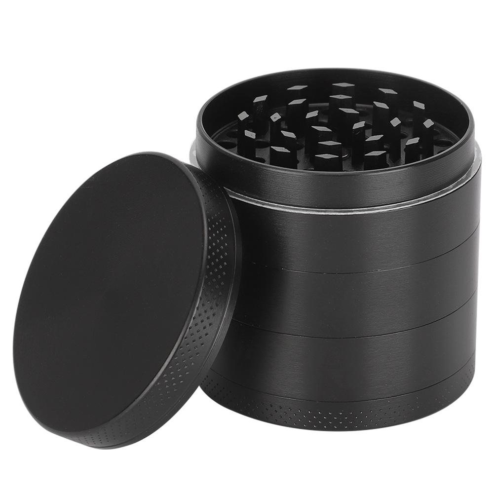 Herb Grinder Zinc Alloy 5 Layers DoubleLayer Filter Pepper Spices Smoke Grinding Tool 53mm
