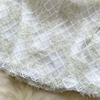 Summer Women Elegant Sleeveless Luxury Beading Plaid Lace Diamond Bowtie Mini Short Fairy Party Pencil Dresses