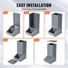 Hog Feeder 2.2 Bushel Metal Double Door Pig Feeder Feeding up to 5 Hogs