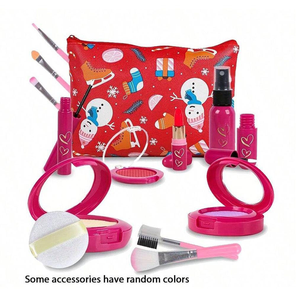 Girl Gifts Pretend Play Makeup Toys Beauty Set for Toddler Little Girls Age 3 4 5 6-8 Kids Your Princess Children s Day Birthday