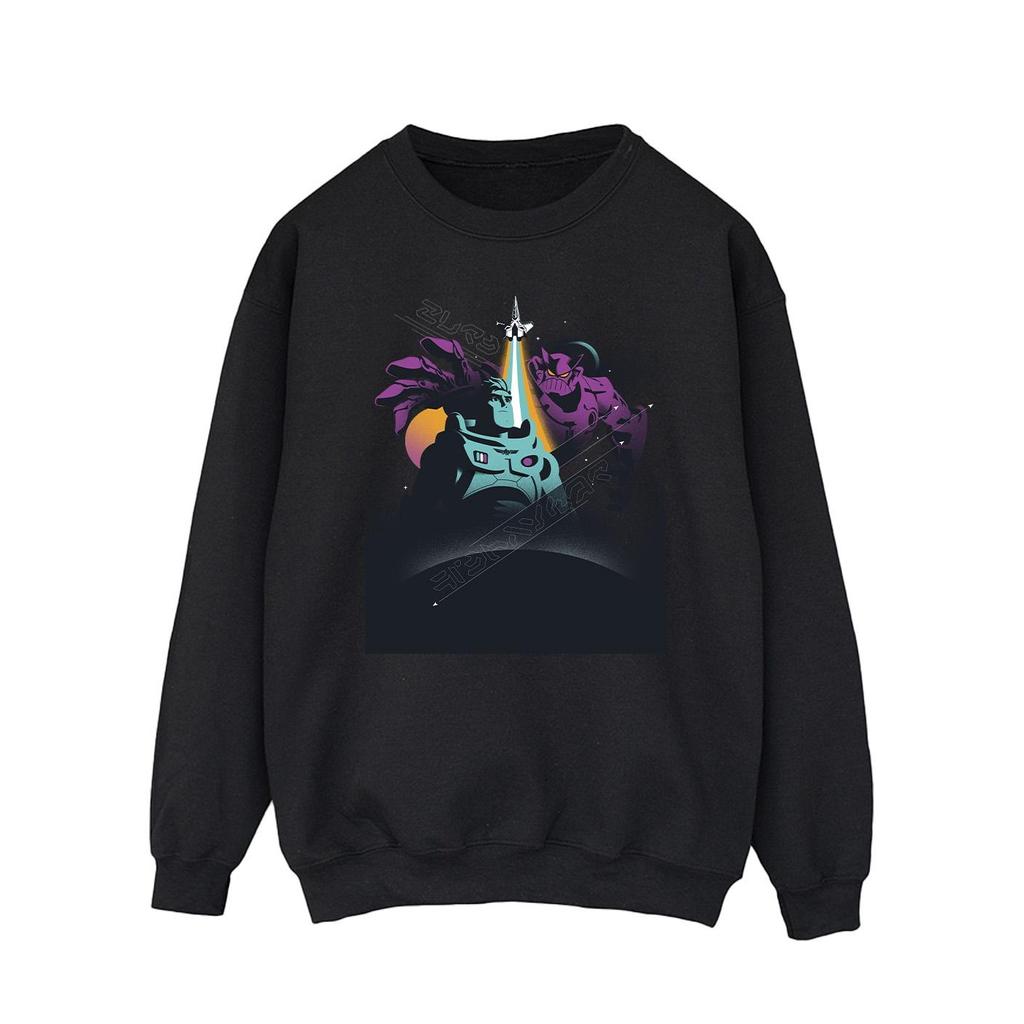 Disney Mens Lightyear Buzz And Zurg Sweatshirt
