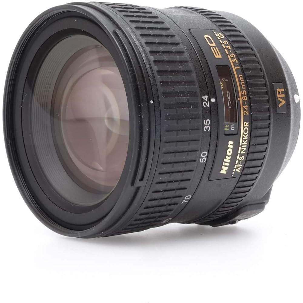 Nikon Standard Zoom Lens AF-S NIKKOR 24-85mm f/3.5-4.5g ED VR Full Size Compatible